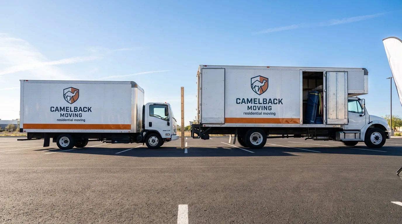 Moving truck size capacity guide in Savannah